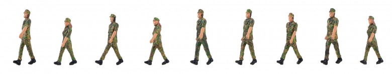 Faller 151750 - H0 - Soldaten im Gleichschritt